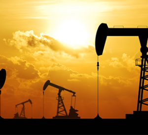 Oil Fields at Sunsrise