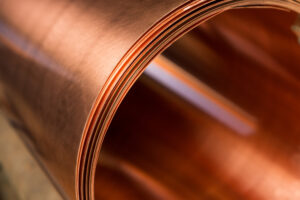 Copper sheet metal roll